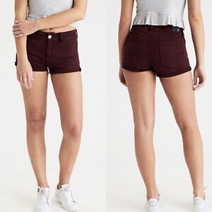 American Eagle High Rise Denim Shorts